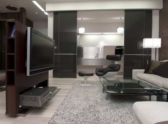 Wnętrze nowoczesnego apartamentu