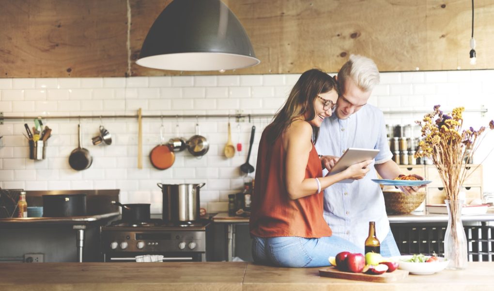 Para Gotowanie Hobby Koncepcja stylu życia